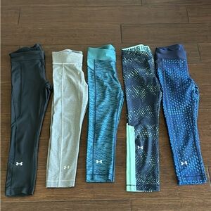 Women UA Under Armour Capri 5pcs XS Great condition